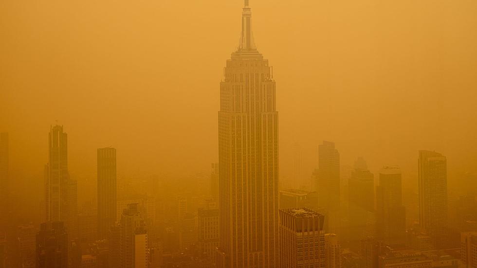 The Big Orange? NY Looks Eerily Different after Fires in Canada