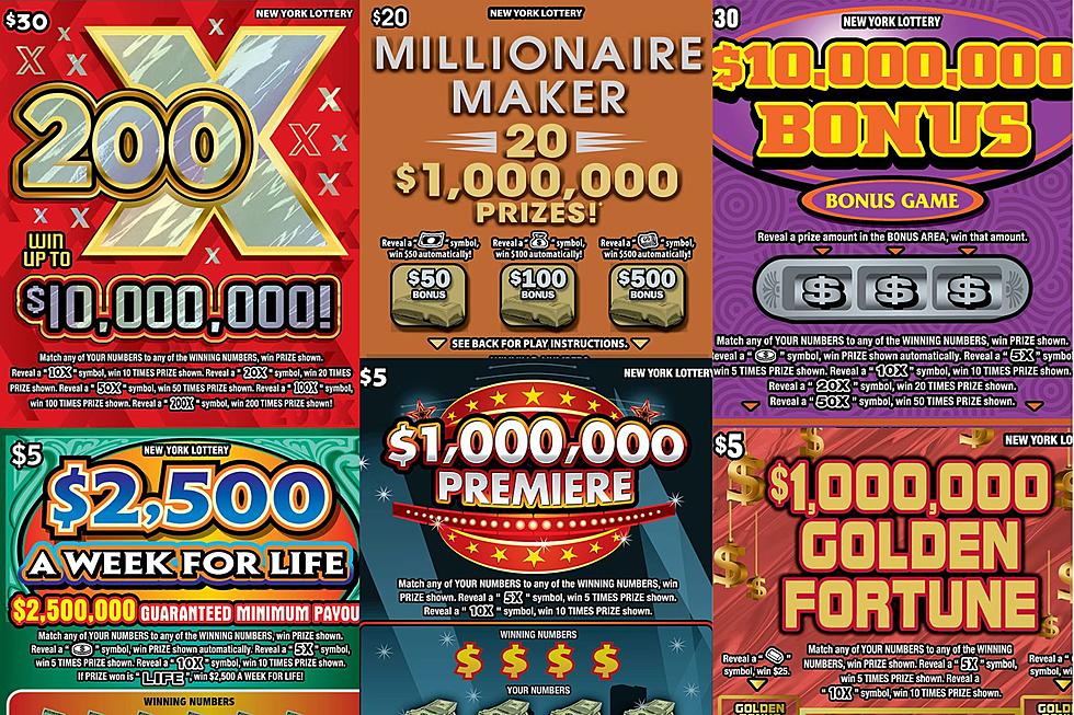 Wanna Be Scary Rich? Top NY Lottery Scratch-Offs-Highest Jackpots