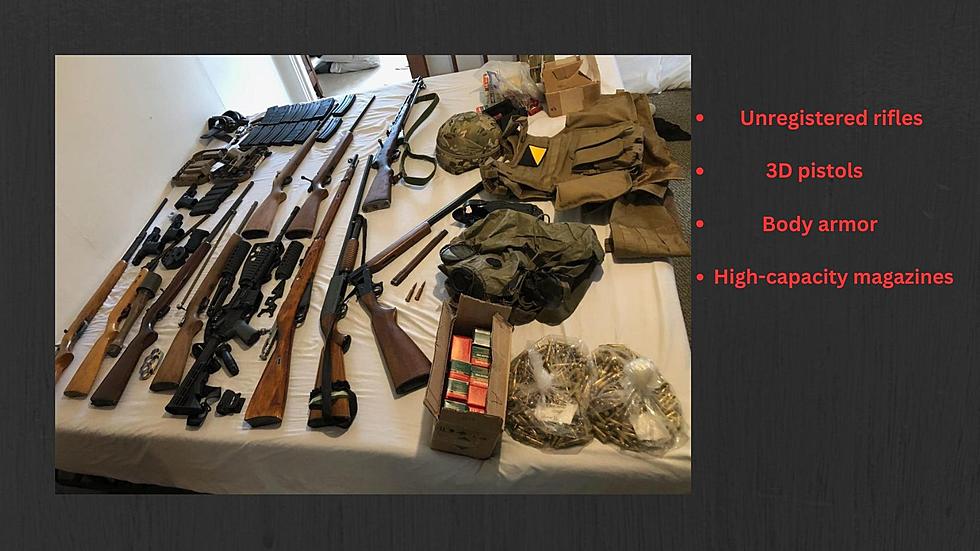 Man in Upstate Arrested after Police Find Arsenal of Illegal Weapons