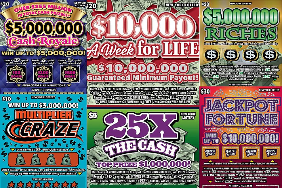 Feast Your Eyes on These NY Lottery Scratch-Offs w/Highest Prizes