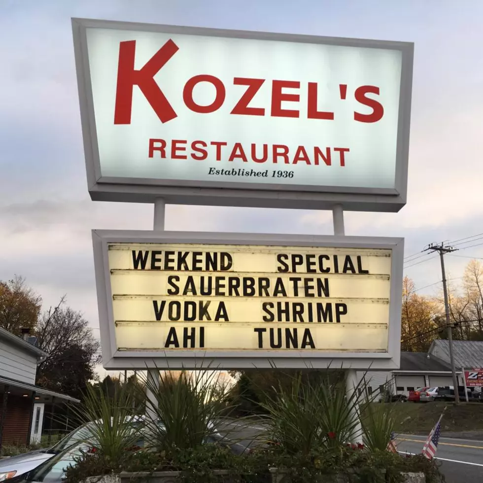 Kozel's Restaurant Facebook page