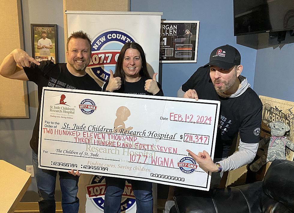 107.7 GNA Raises $211,347 For St. Jude Kids Fighting Cancer!