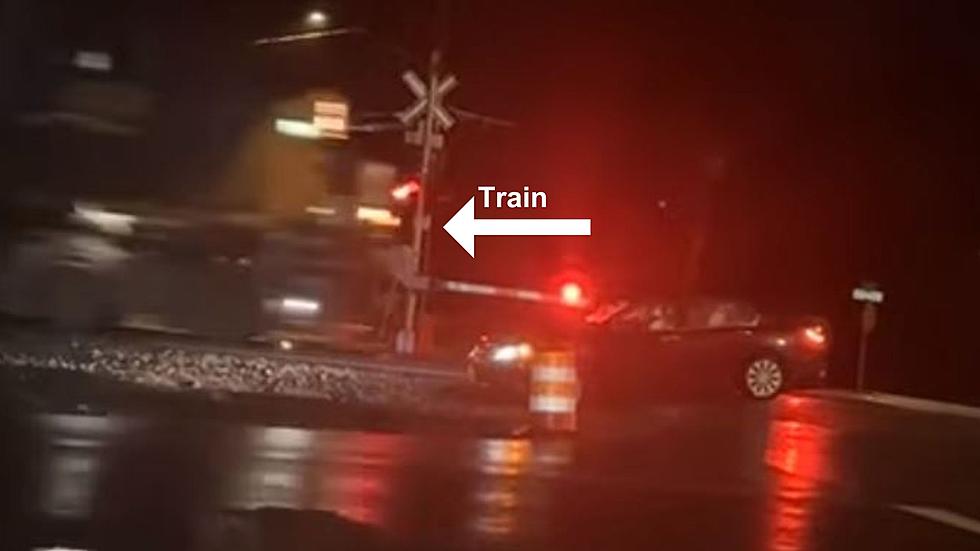 Train Smashes Car in Upstate NY, Driver Miraculously Unharmed (WATCH)