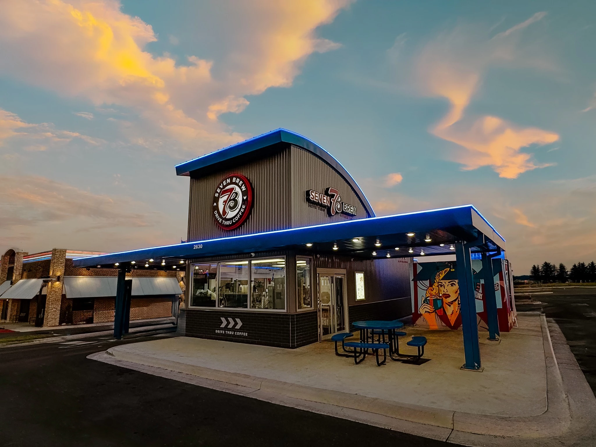 7 Brew Coffee's Facebook page