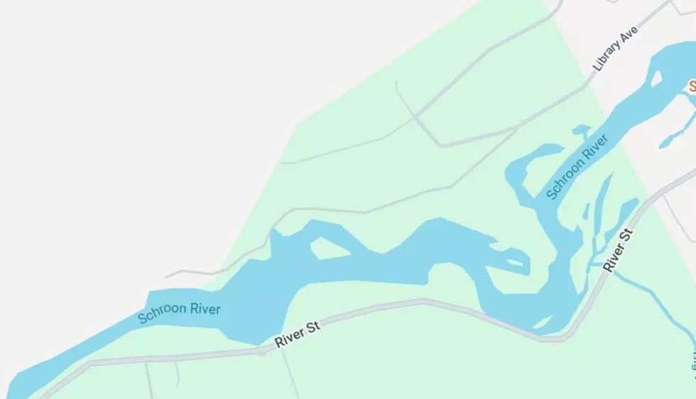 The area in Warrensburg where a kayaker went missing, according to the NYSP. Photo: Google Maps