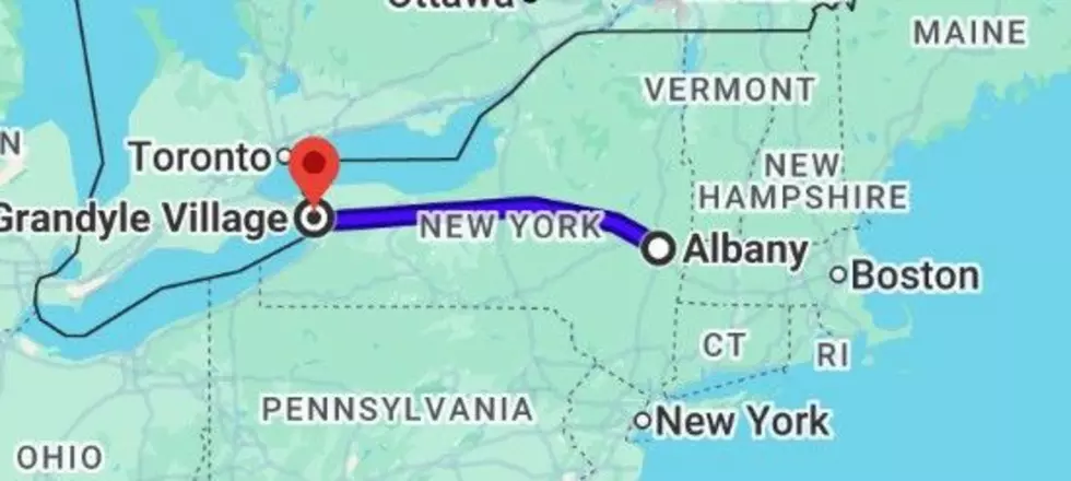 The reported incident happened about 4.5 hours west of Albany. Photo: Google Maps