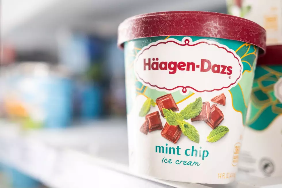 A pint of Haagen Dazs Ice Cream
