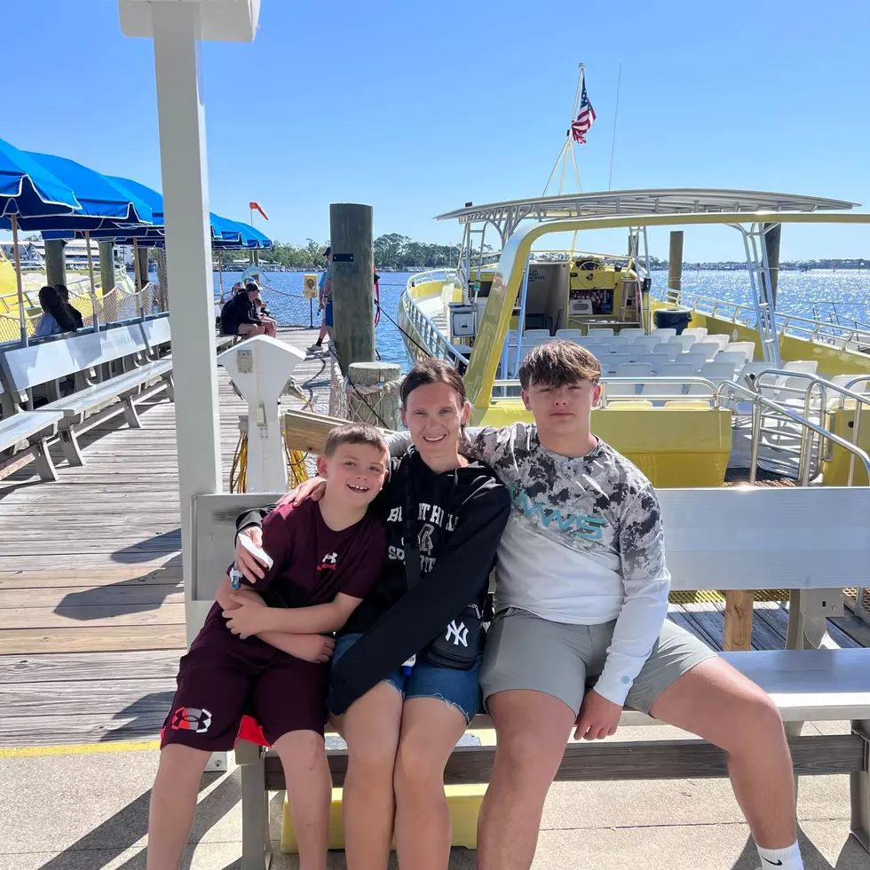 Heather Mason picture here with her two boys, Dillon (L) and Austin (R). Photo: Heather Mason Facebook