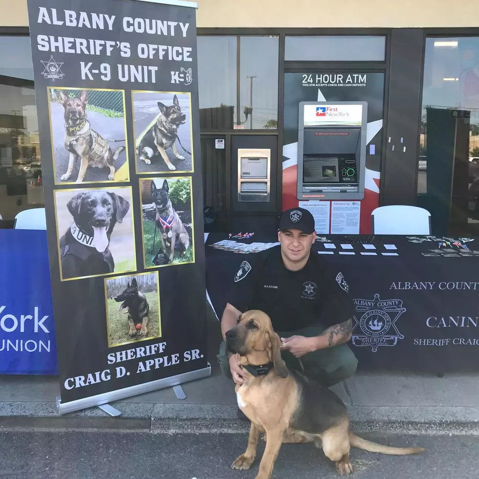 Deputy Stone pictured here with K9 Casey. Photo: Facebook