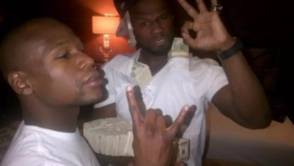 50 Cent Admits Twitter Rift With Floyd Mayweather Was Publicity Stunt