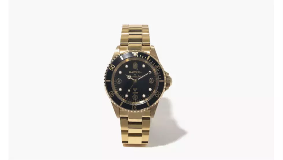 BAPE Releases Gold BAPEX Type 1 Watches