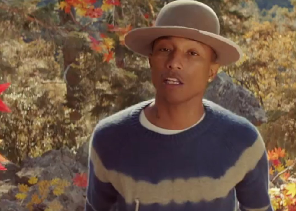 Pharrell Sings In A Meadow With Aerial Dancers In “Gust Of Wind” Video