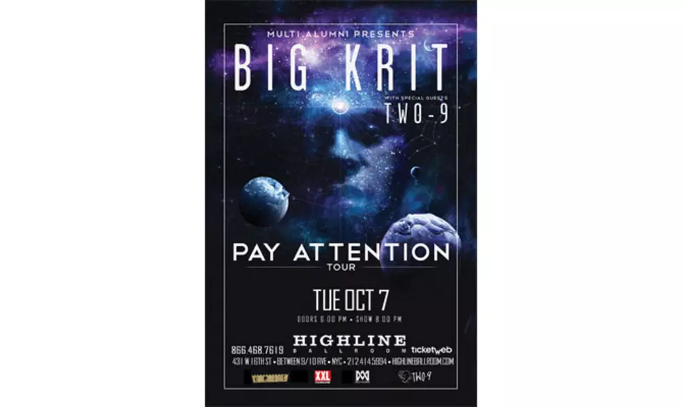 Big K.R.I.T. To Perform At Highline Ballroom On October 7