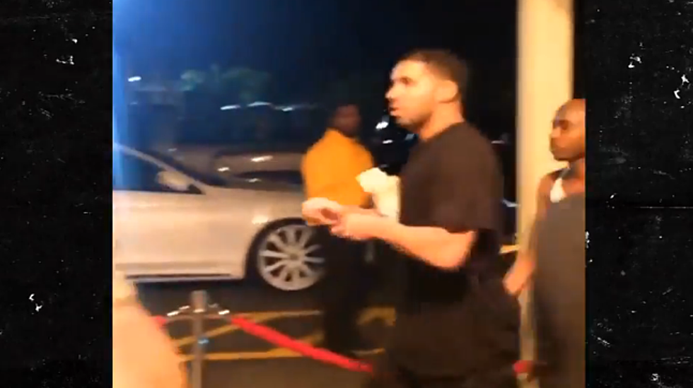 Drake Abandons Thousands Of Dollars Angrily Rushing Into Strip Club