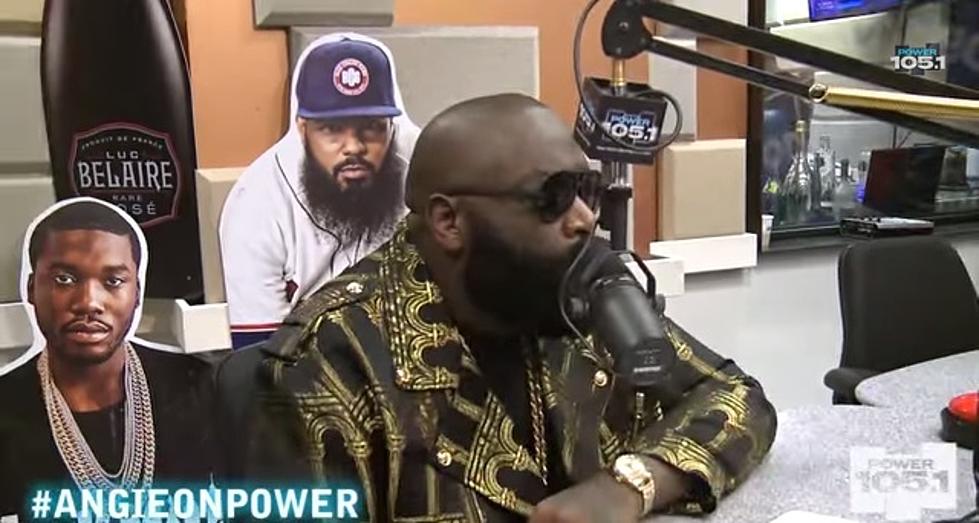 Rick Ross Says The Miami Heat Gave Him An NBA Championship Ring