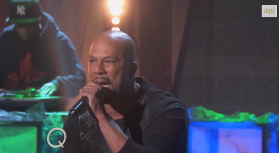 Common Performs “Rewind That” On ‘The Queen Latifah Show’