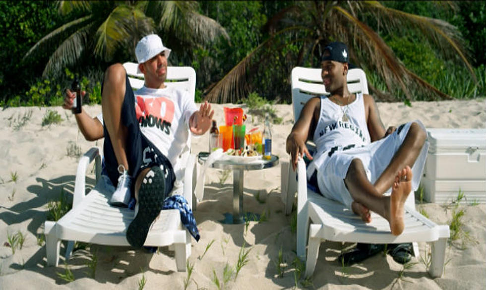 P. Reign Hits The Beach With Drake In His New “DnF” Video
