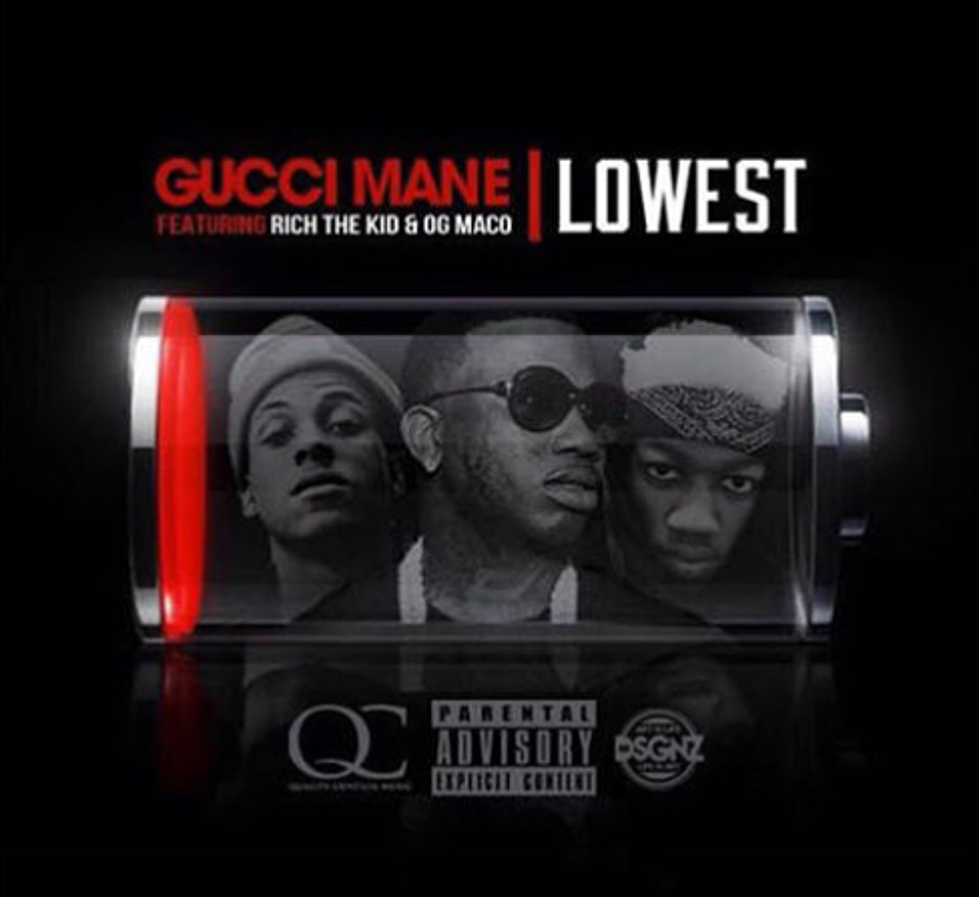Gucci Mane Featuring Rich The Kid And OG Maco “Lowest”