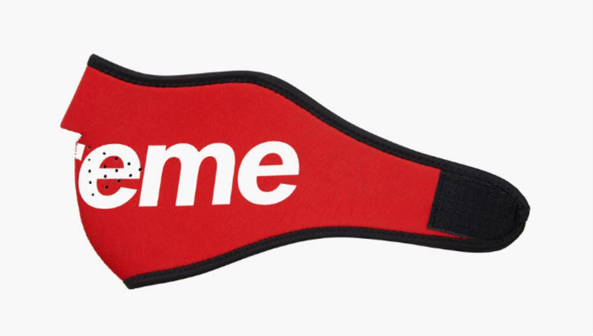 Supreme Gears Up For The Winter With Neoprene Face Masks - XXL