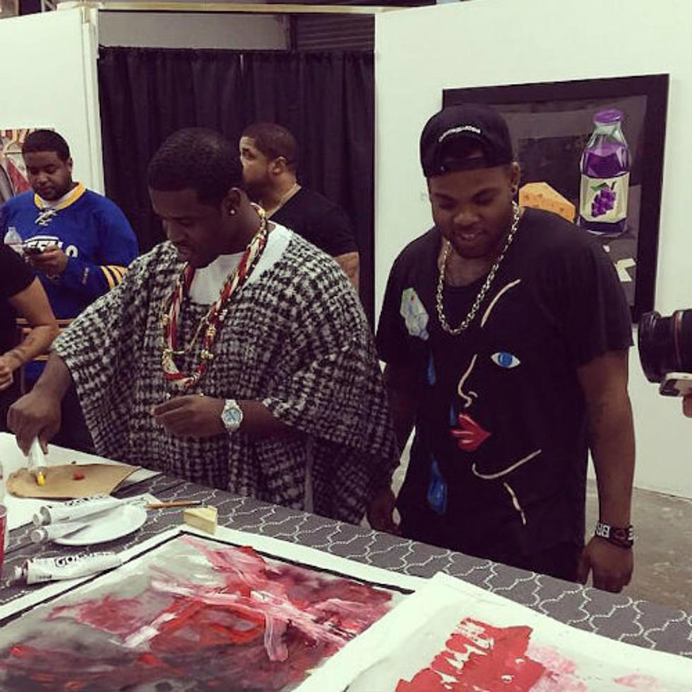A$AP Ferg Shows Off His Dope Painting Skills