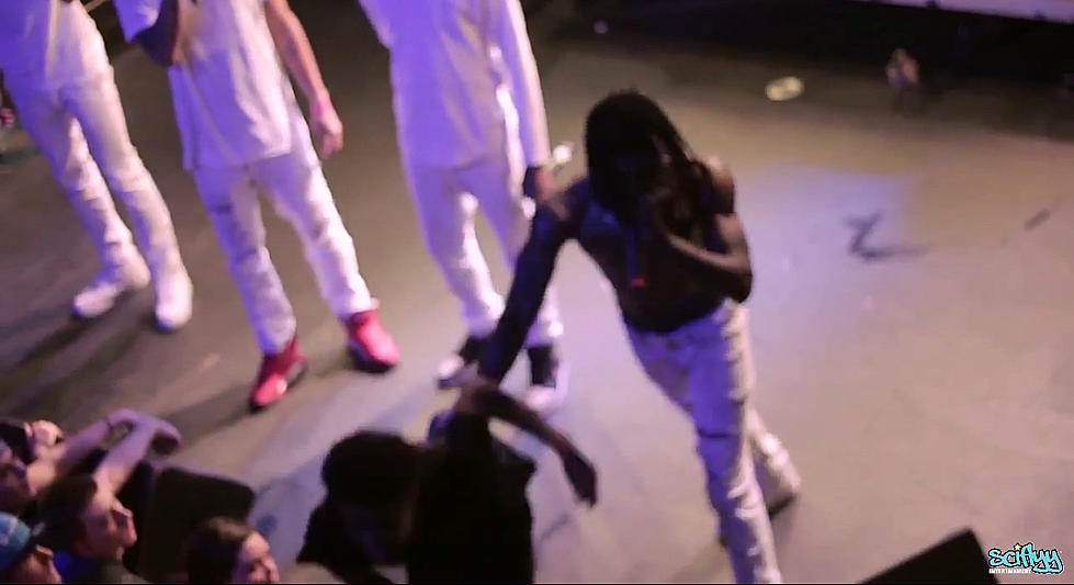 Fan Appears To Have A Seizure After Being Thrown Off Stage at Flatbush Zombies Concert