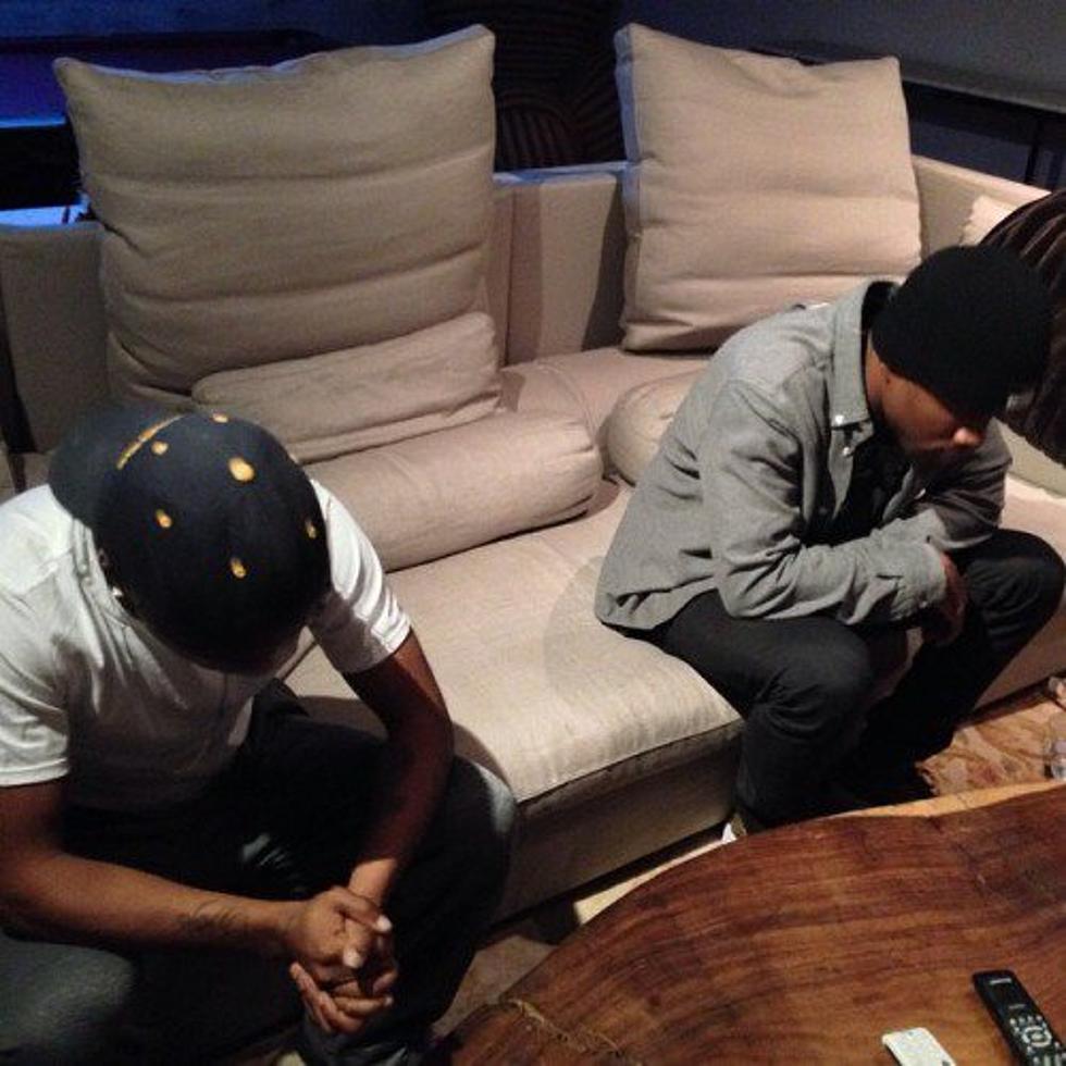 Lil B And Frank Ocean Hit The Studio Together
