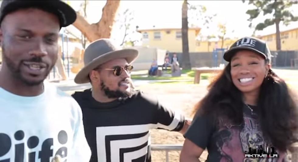Watch Footage From TDE’s Toy Giveaway
