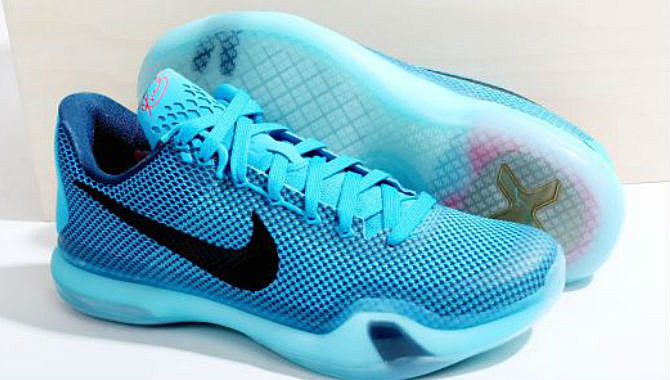 Nike Set To Release Kobe X “Blue Lagoon 