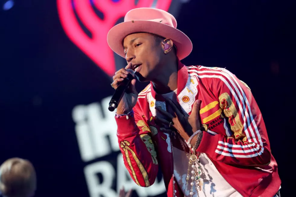 Pharrell Shows Support For Anti-Bullying Dance Party