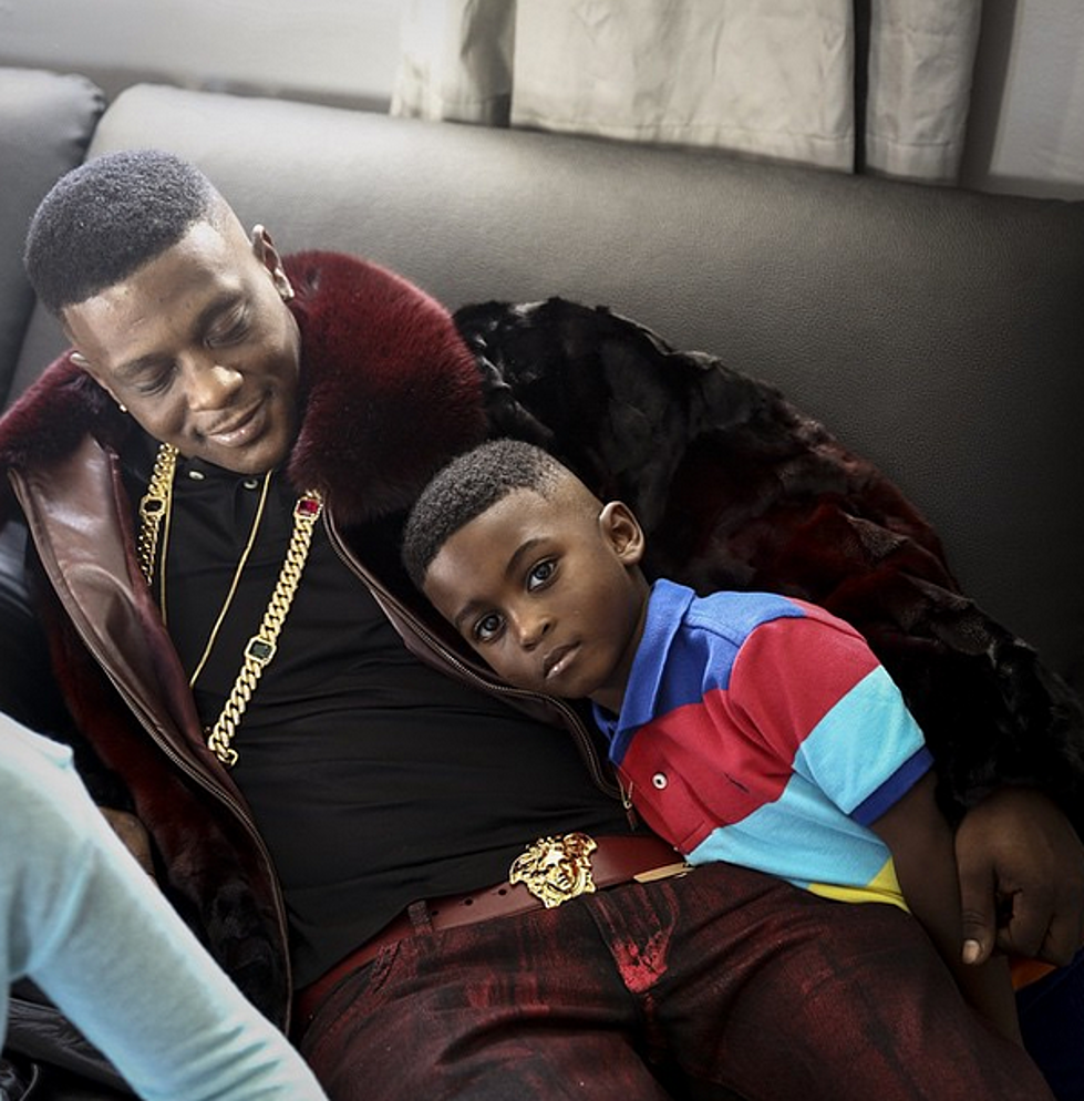 Boosie Badazz Did Not Photoshop His Son In Christmas Pic