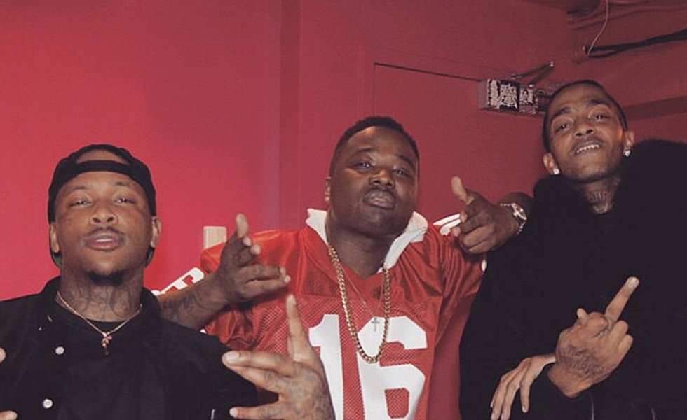 YG & Nipsey Hussle Bring Out Troy Ave And Yo Gotti In NYC