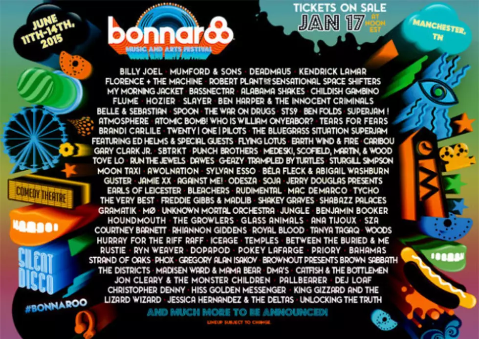 Kendrick Lamar, Childish Gambino And More Headline Bonnaroo 2015