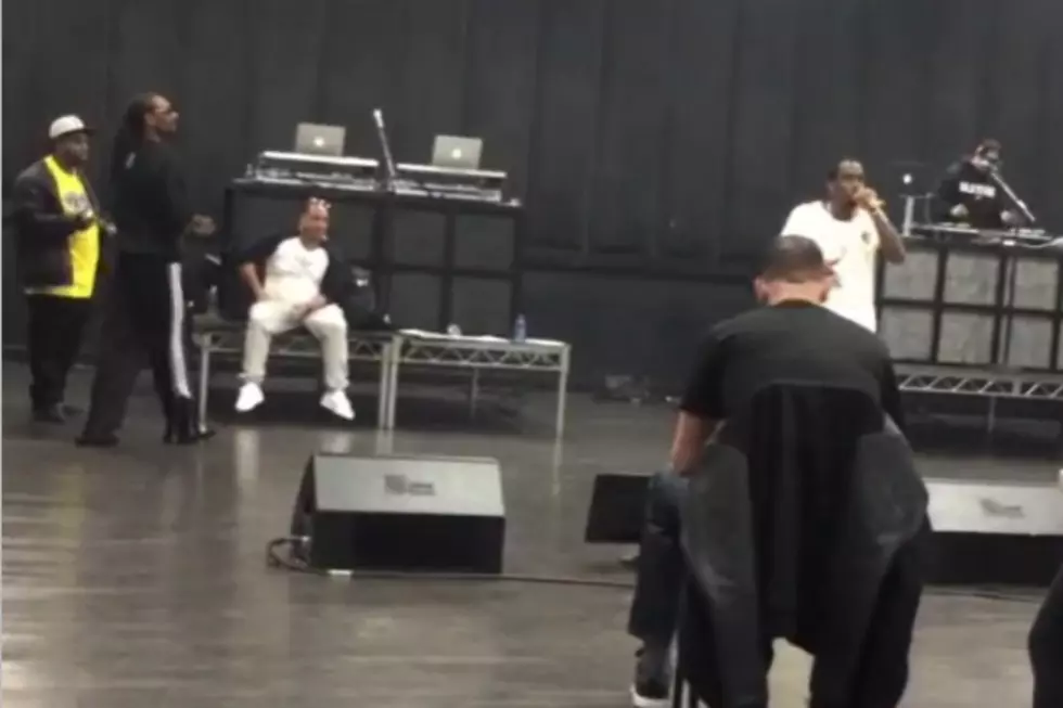 Watch Snoop Dogg And Diddy Rehearse For Their NBA All-Star Weekend Performance