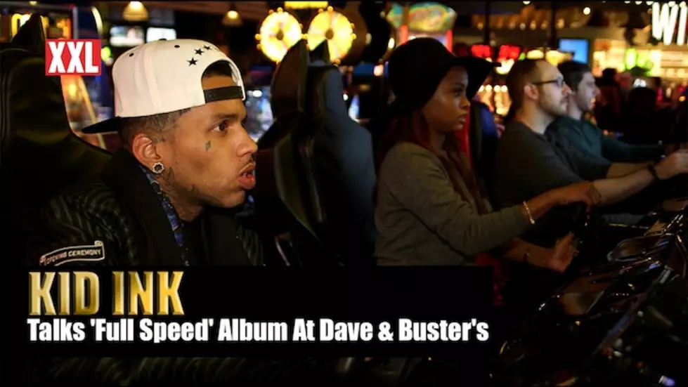 Kid Ink Talks ‘Full Speed’ Album At Dave & Buster’s