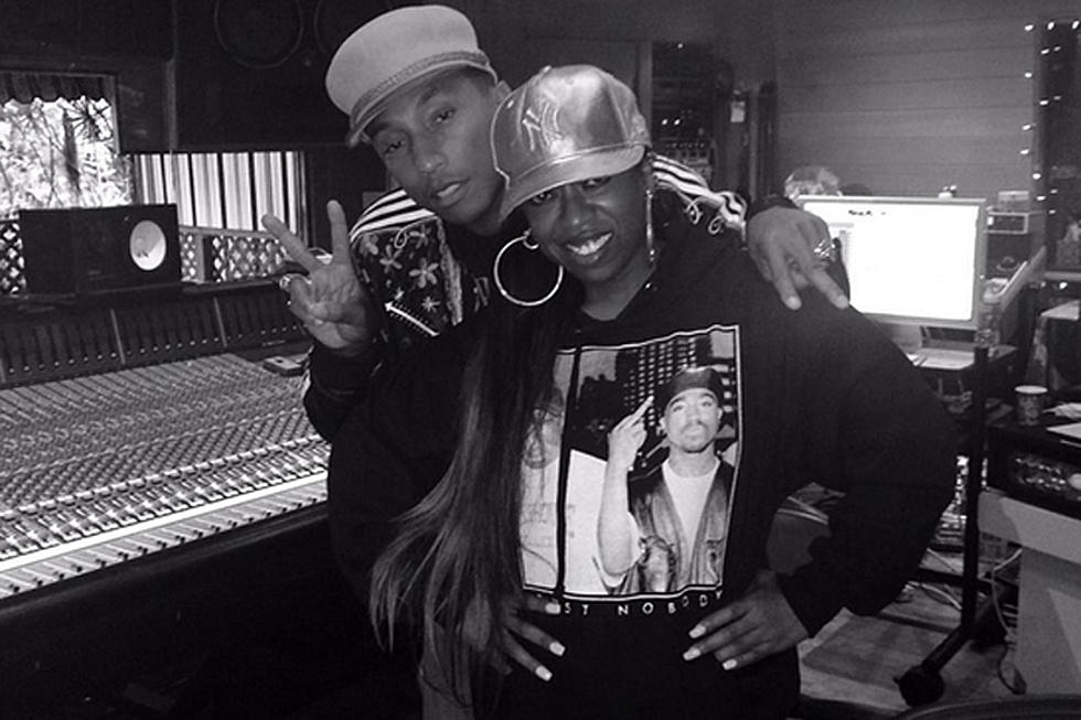 Missy Elliott Is Recording With Pharrell
