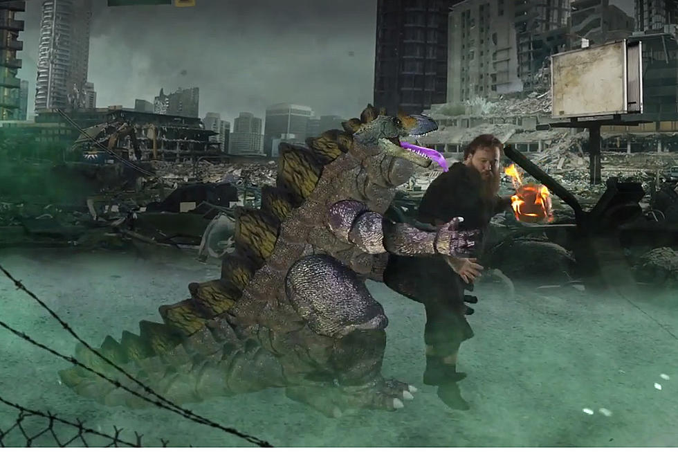 Action Bronson Plays Basketball Against Godzilla in ‘Actin Crazy’ Video