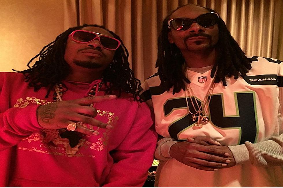 Marshawn Lynch Chills With Snoop Dogg After The Super Bowl