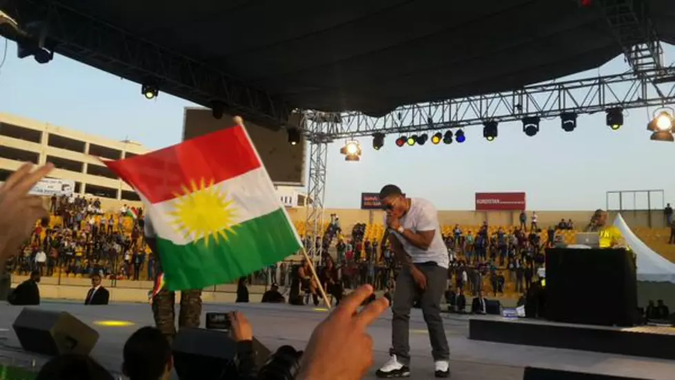 Nelly Performs a Concert in Iraq to Support Victims of ISIS
