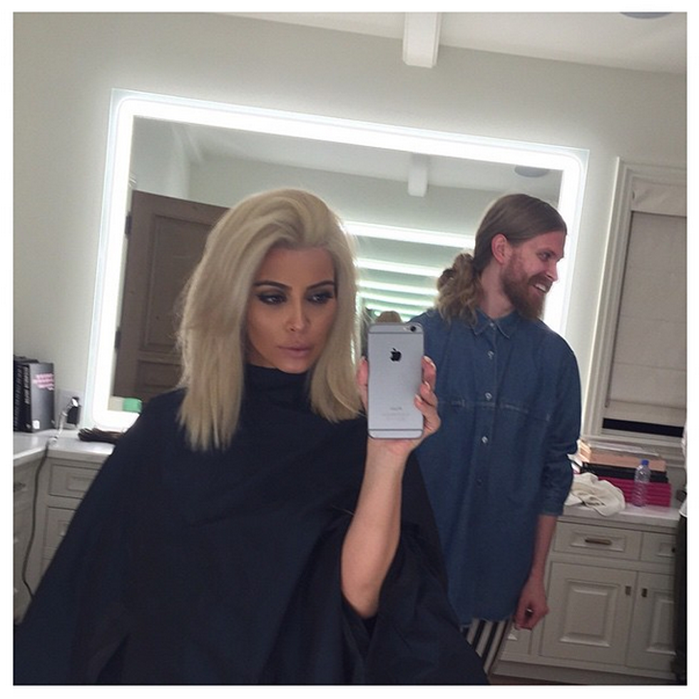 Kim Kardashian’s New Hair Color is Sexy