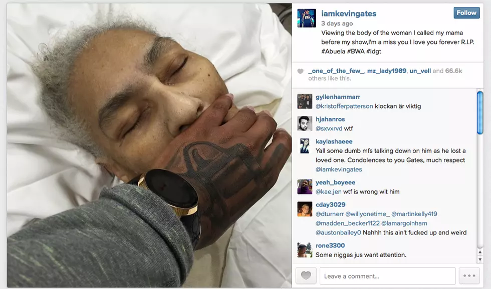 Kevin Gates Posts Picture of His Dead Grandmother on Instagram