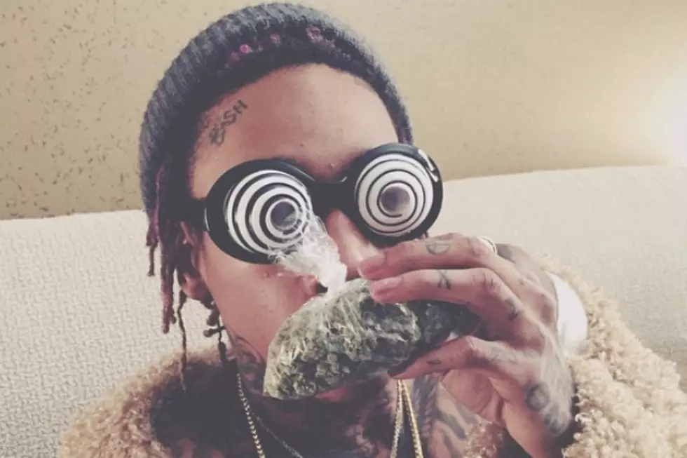 Wiz Khalifa Gets in Trouble For Smoking Weed on Billboard Music Awards Red Carpet