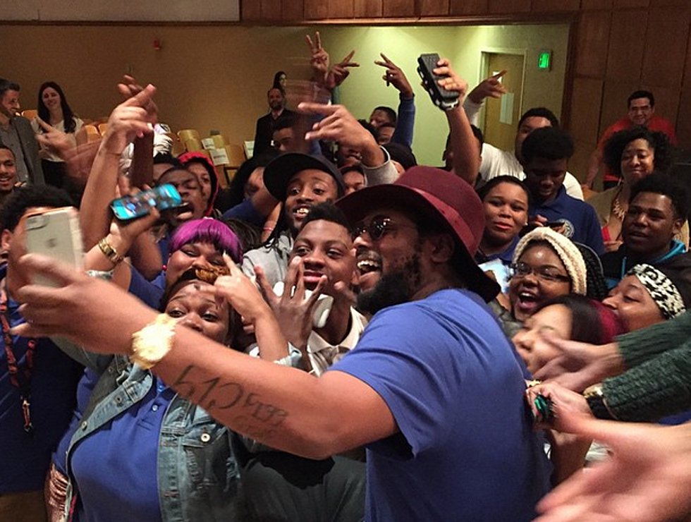 ScHoolboy Q Becomes a Principal for a Day at Baltimore High School