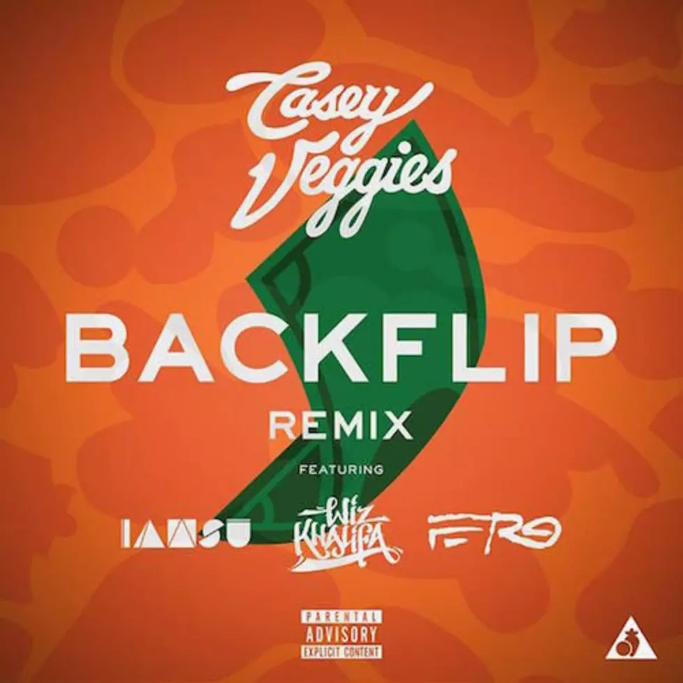 Listen to Casey Veggies Feat. Iamsu!, Wiz Khalifa and A$AP Ferg, “Backflip (Remix)”