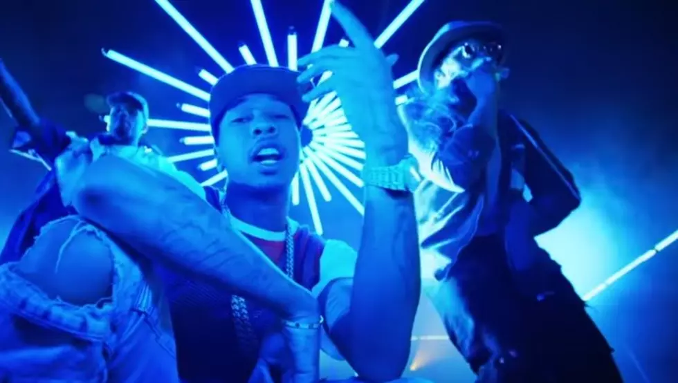 Chris Brown, Tyga and Schoolboy Q Get Trippy in “B!*ches and Marijuana” Video