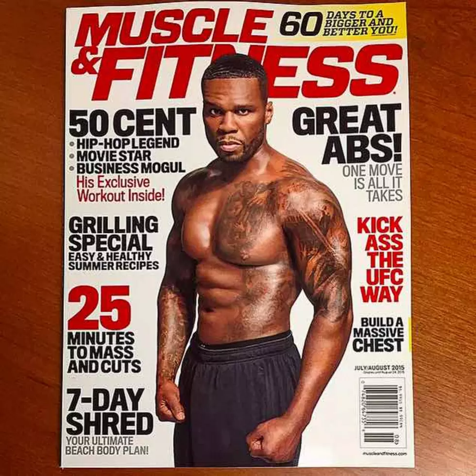 50 Cent Is On the Cover of &#8216;Muscle &#038; Fitness&#8217;