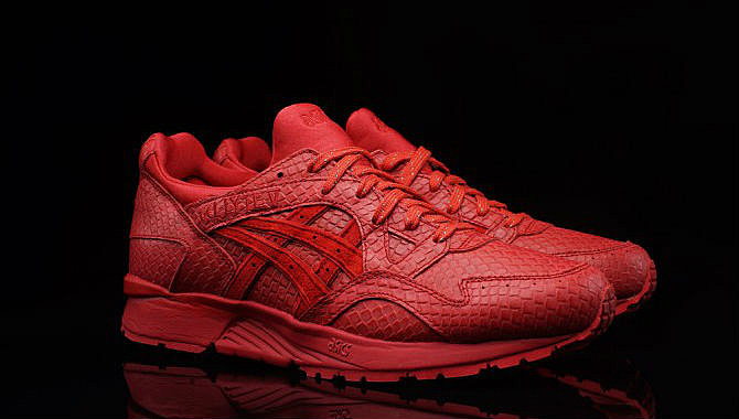 asics shoes all red