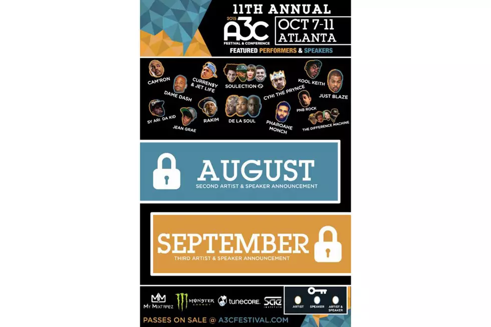 Cam&#8217;Ron, Curren$y and More Will Perform at the A3C Festival