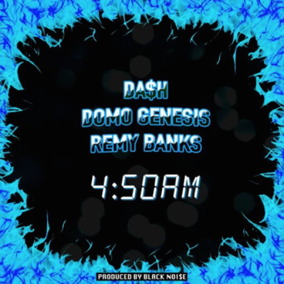 Listen to Dash, Domo Genesis and Remy Banks, “4:50 AM”
