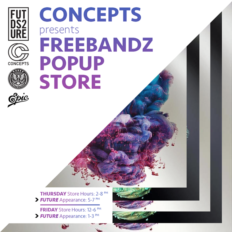 Future’s Freebandz and Concepts Are Opening a Pop-Up Store in NY