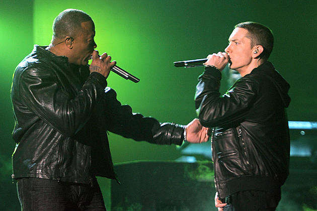 Eminem and Dr. Dre Remember Making a Classic the First Time They Went Into the Studio Together